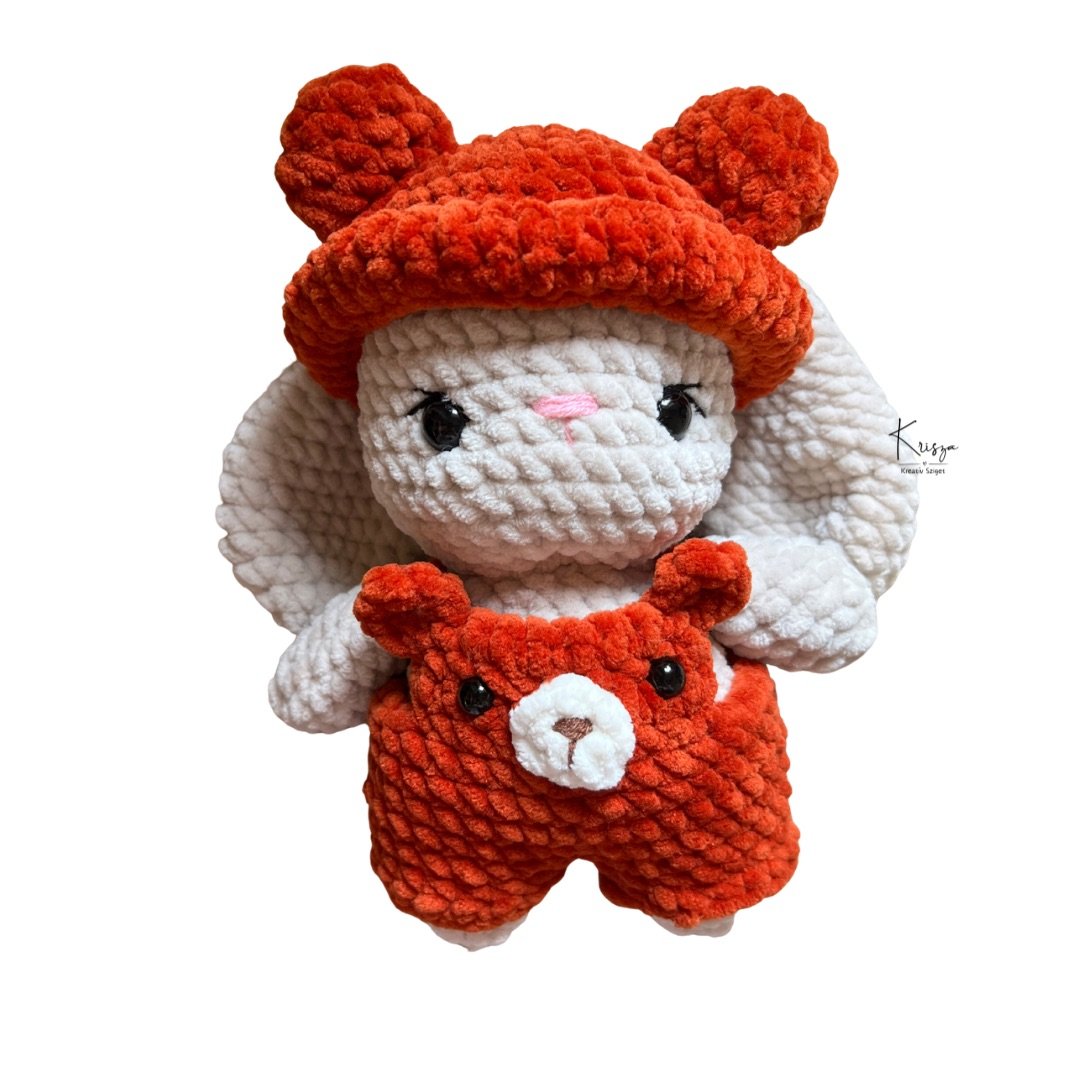 Öltöztethető nyuszi - maci ruhába