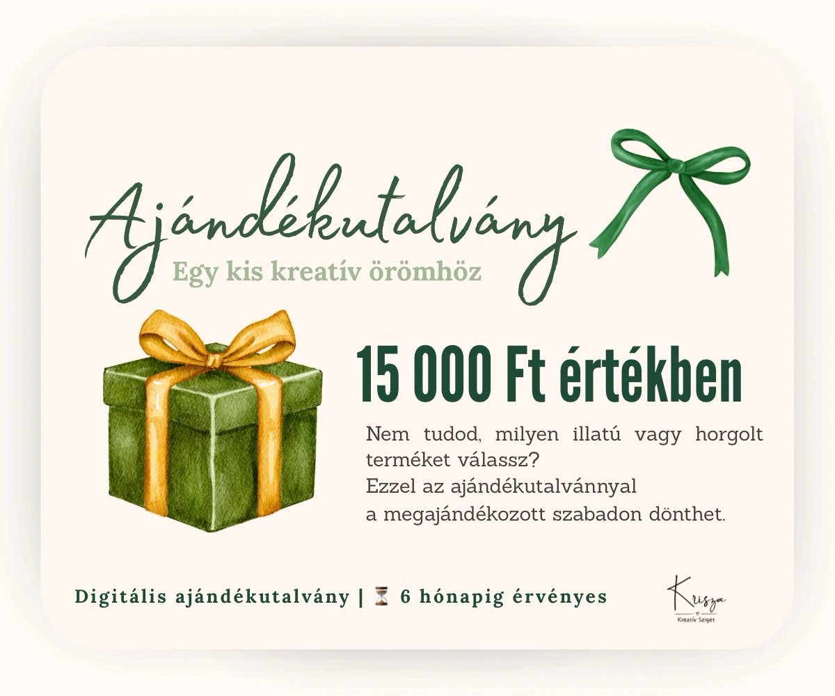 Ajándékutalvány | 15.000 Ft értékben
