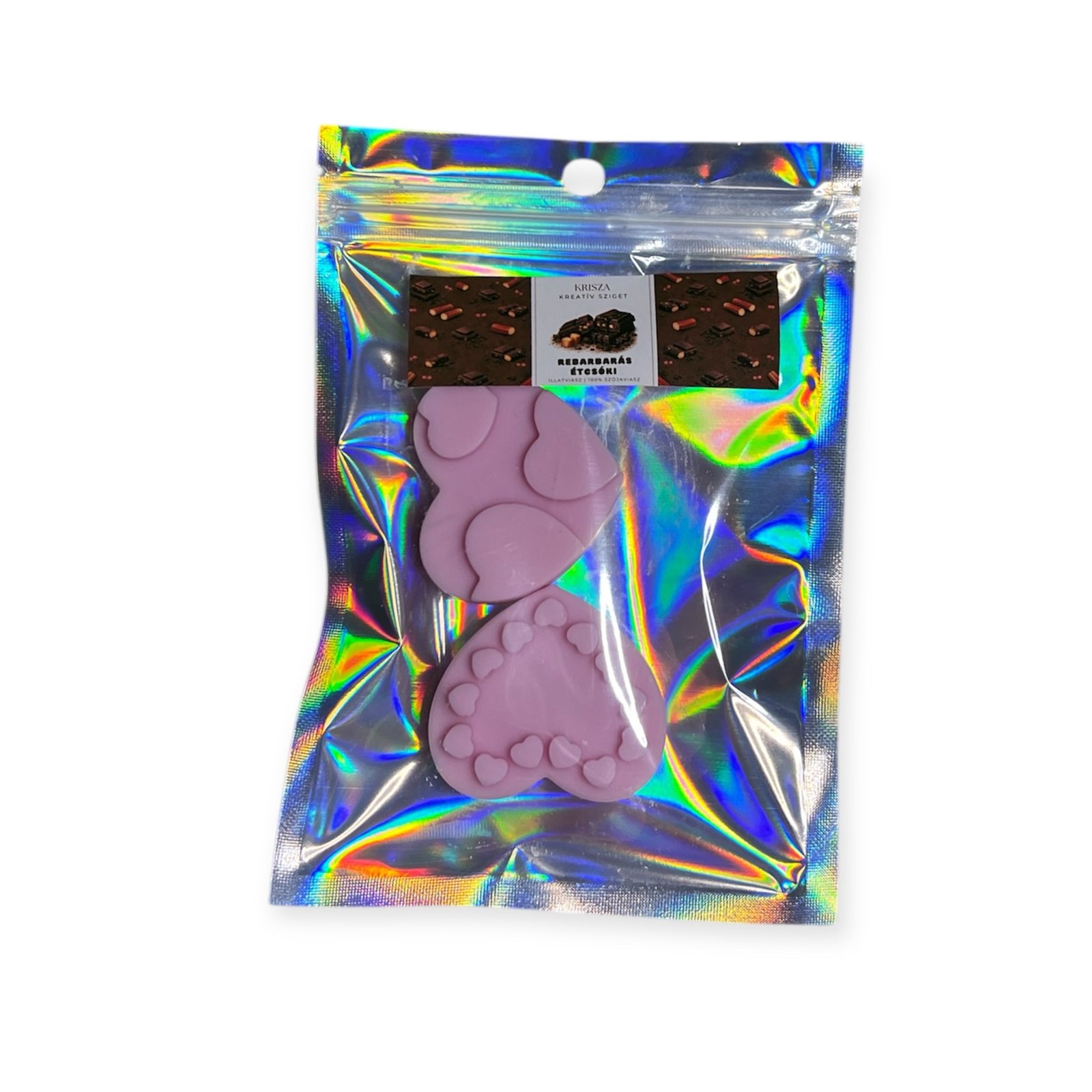 Rebarbarás étcsoki illatviasz